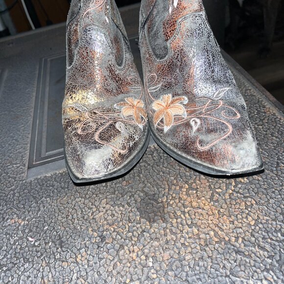 Crush™ by Durango® Women's Rhinestone Embroidered Western Boot Womens Size 10 - Picture 8 of 13